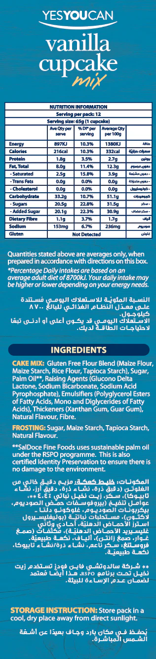 Vanilla Cupcake Mix - Image 3